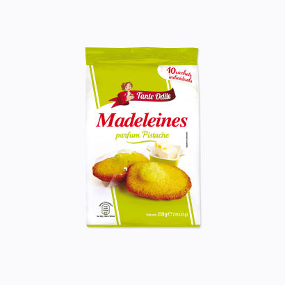 Madeleines parfum pistache