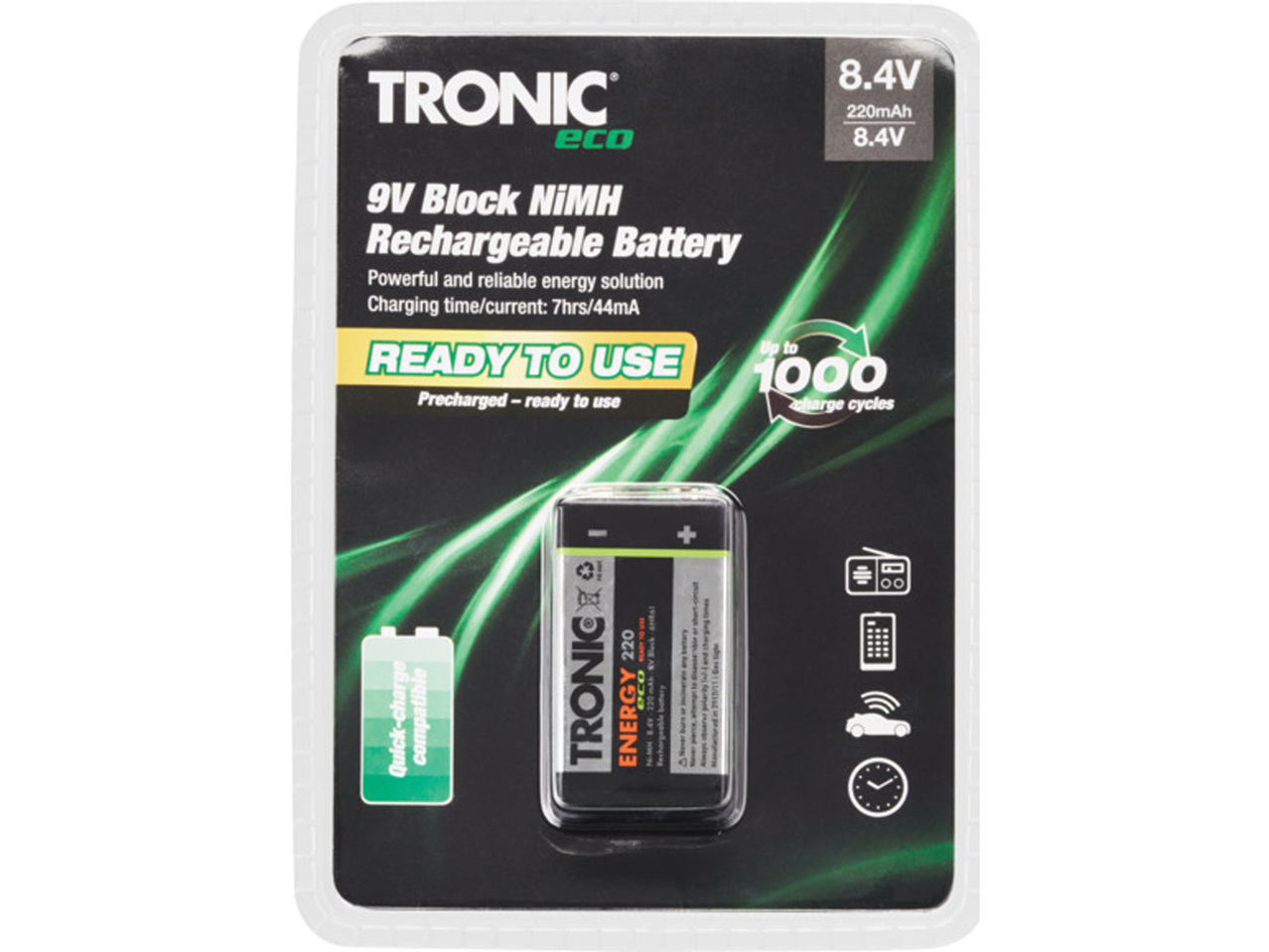 TRONIC Rechargeable Battery Assortment