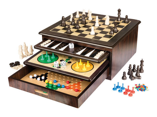 Playtive 10-in-1 Wooden Game Collection