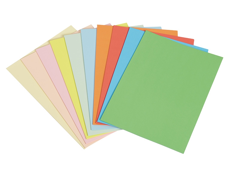 Set de papier de couleur A4