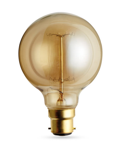 60W G80 Antique Globe Light Bulb