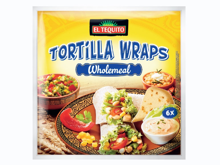 Volkoren tortillawraps