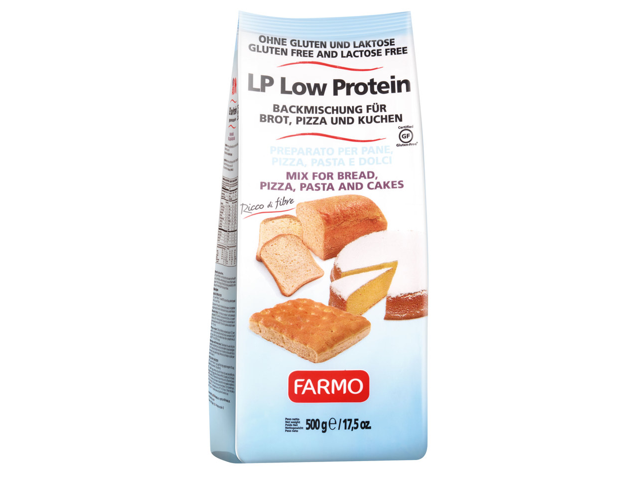 FARMO LP Low Protein/FibrePan Mehl-Mix