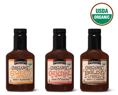 Burman's Organic BBQ Sauce