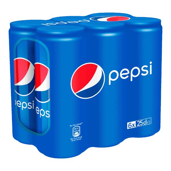 Pepsi regular, 6 pcs