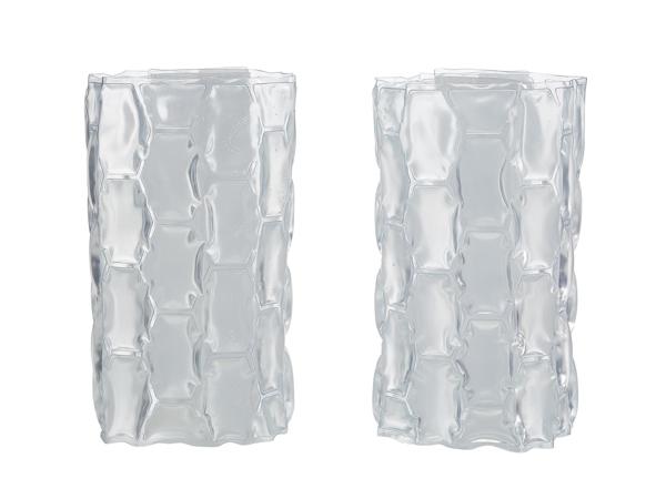 Borsa portabottiglie refrigerante o accumulatore di freddo flessibile, 2 pezzi