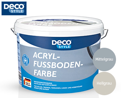 DECO STYLE(R) Acryl-Fußbodenfarbe, 5 l