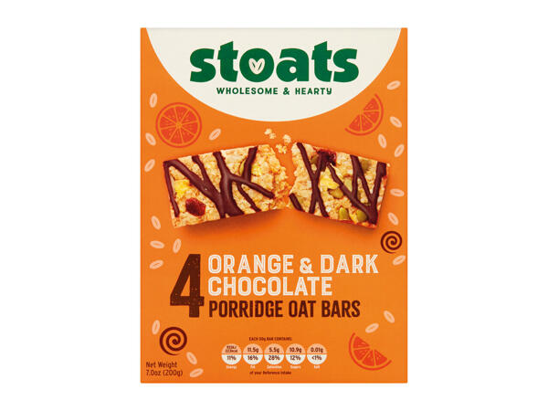 Stoats Porridge Oat Bars