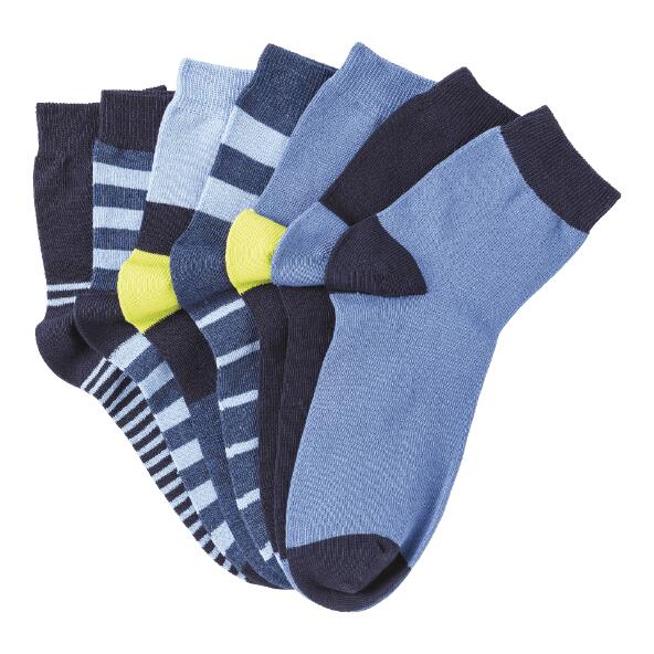 Socken für Kinder, 7er-Packung