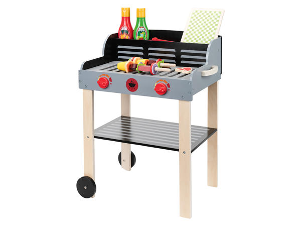 Wooden Kids' Trolley Barbecue Toy