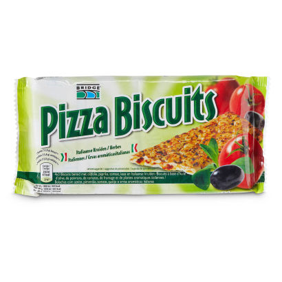 Biscuits pizza