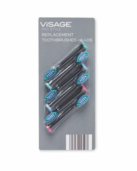 Black Replacement Toothbrush Head