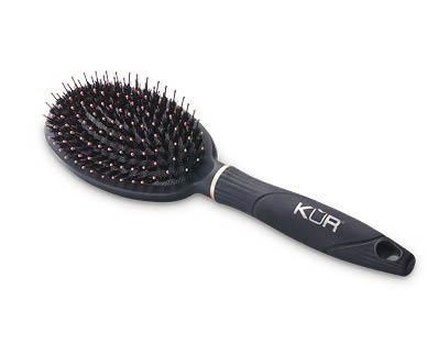 Hairbrush with Boar and Nylon Bristles
