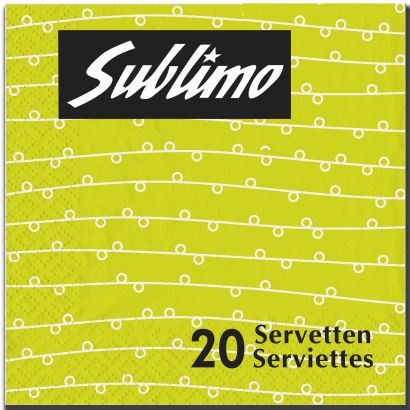 Mini serviettes, 20 pcs