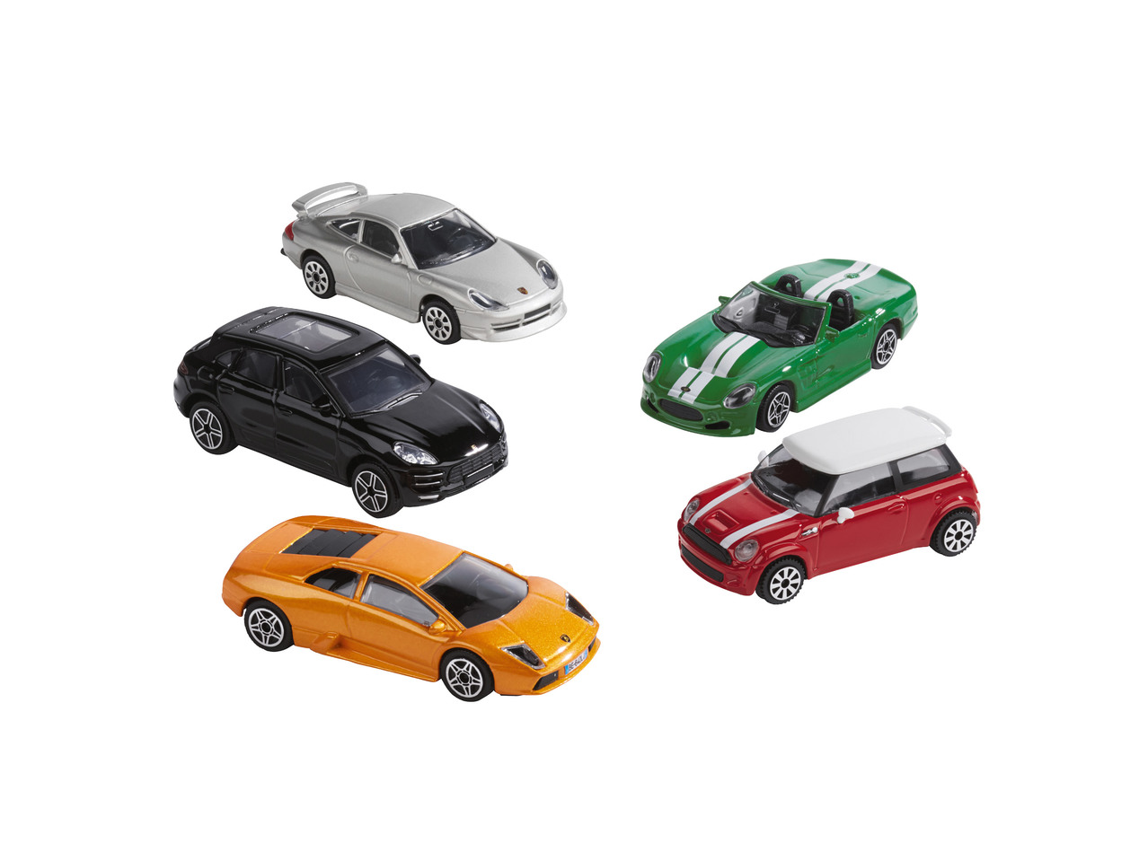 Modely aut 1:43 – 5 kusů