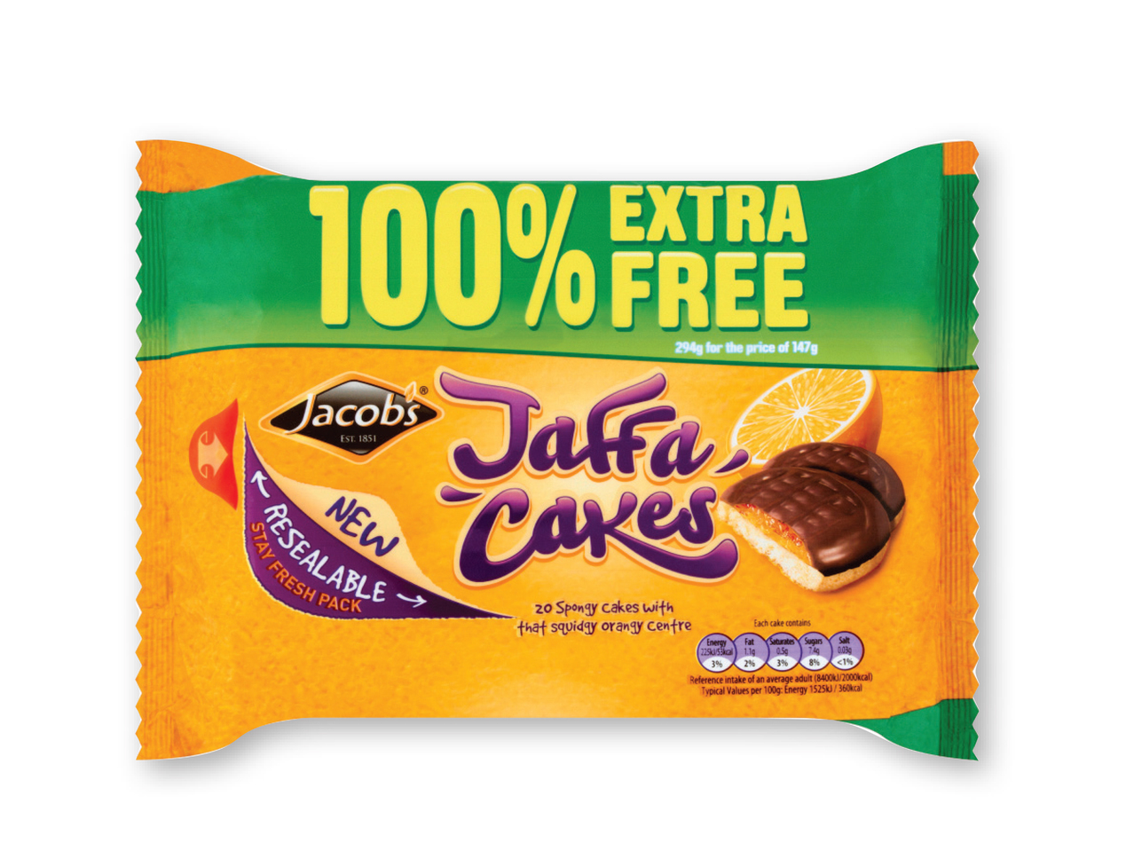 JACOBS Jaffa Cakes