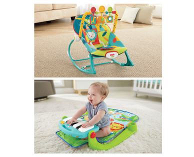 Fisher-Price Kick & Play Piano or Infant-to-Toddler Rocker