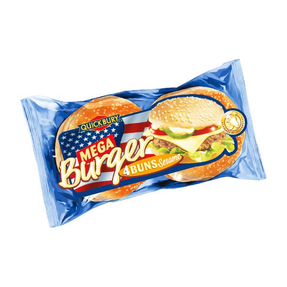 Hotdogbrød eller Mega burgerboller