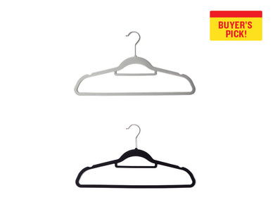 Easy Home 30-Pack Velvet Touch Hangers