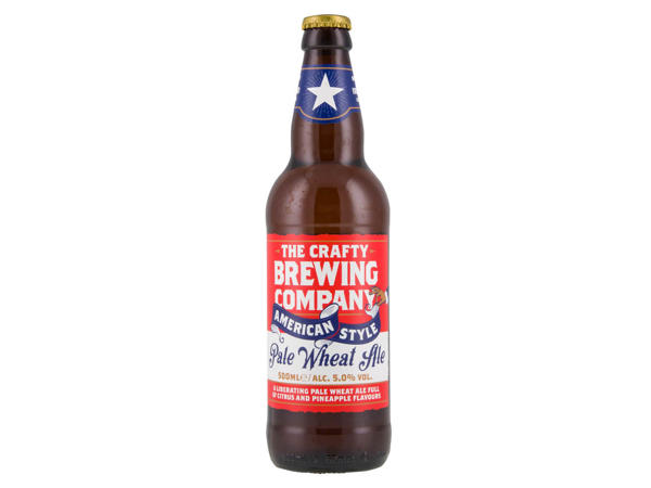 THE CRAFTY BREWING COMPANY American Style Pale Wheat Ale