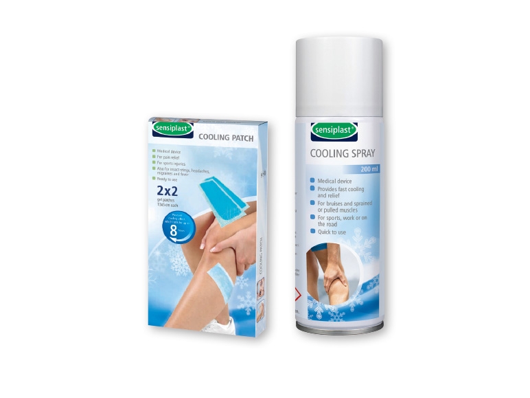 SENSIPLAST(R) Cooling Spray/Cooling Patch