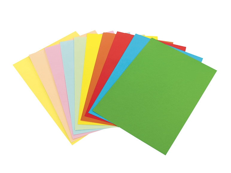 Set de papier de couleur A4