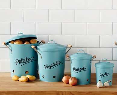 Vegetable Storage Canisters
