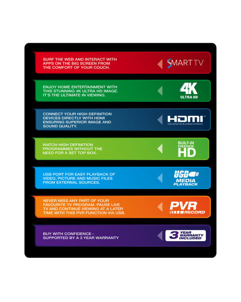 48" 4K Ultra HD Smart TV