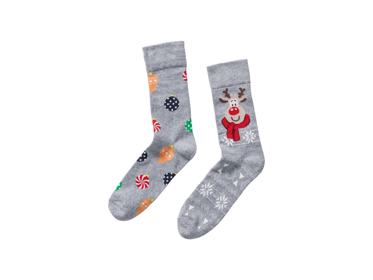 Vánoční ponožky - 2 páry