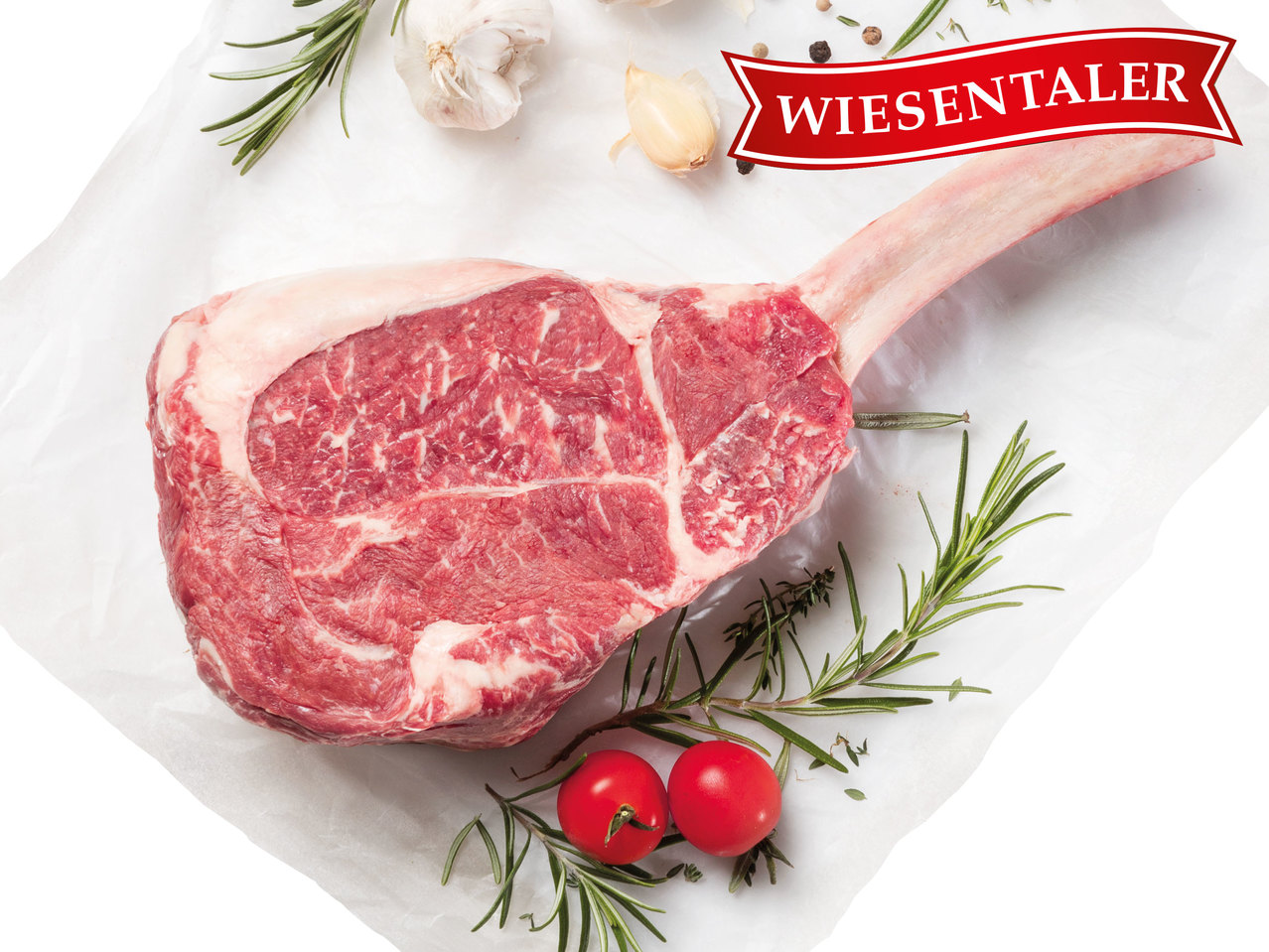 WIESENTALER Frisches österreichisches Tomahawk-Steak