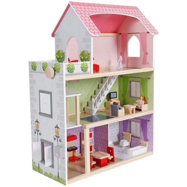 Mini Matters houten poppenhuis