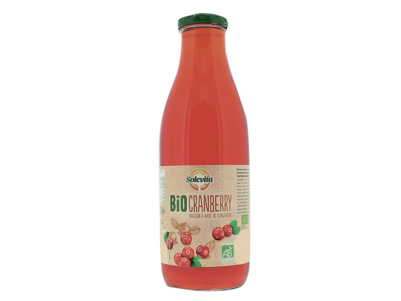 Boisson cranberry Bio1