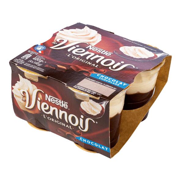 Le Viennois chocolat Nestlé, 4 pcs