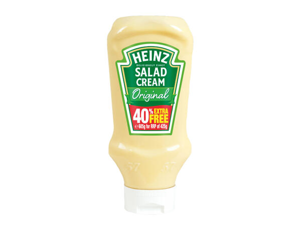Heinz Salad Cream 40% Extra Free