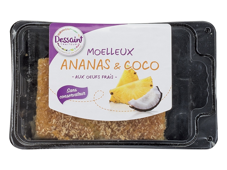 Moelleux ananas-coco