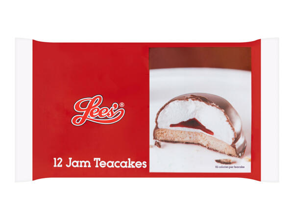 Lees' 12 Teacakes