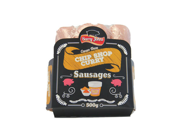 Barry Johns Sausages (Chip Shop Curry / Spice Bag)