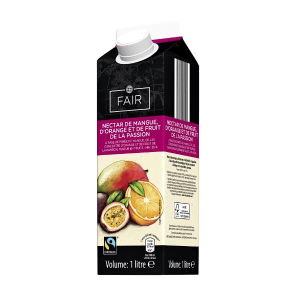 Nectar multifruits certifié Fairtrade