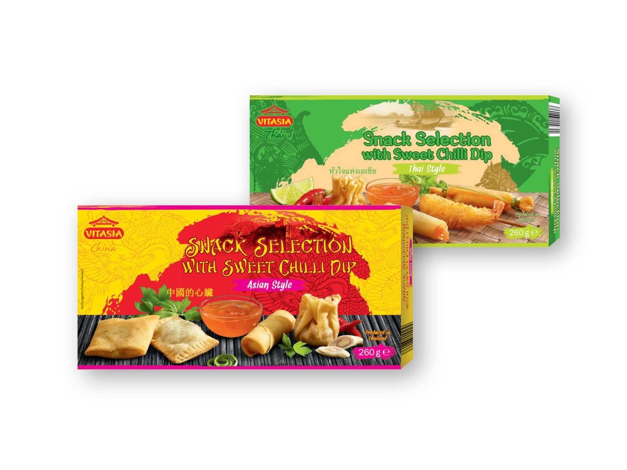 VITASIA Asian Snack Selection with Sweet Chilli Dip
