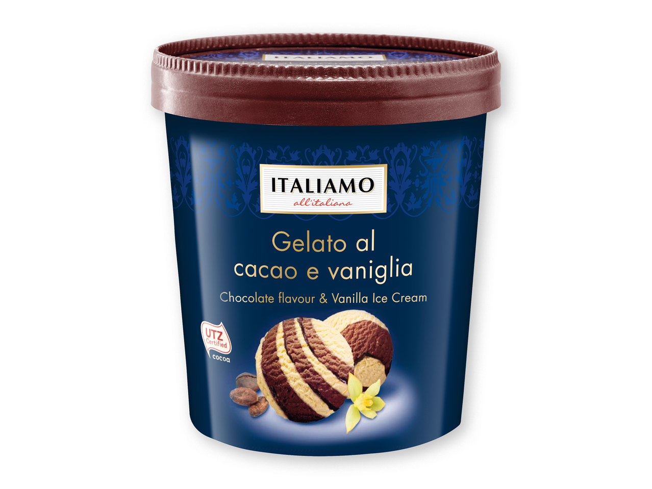 "ITALIAMO" Helado de crema de nata