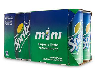 Soft Drink Mini Cans 8 x 200ml