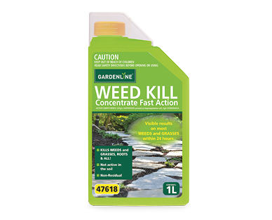 Ready to Use 3L or Fast Action Weed Kill Concentrate 1L