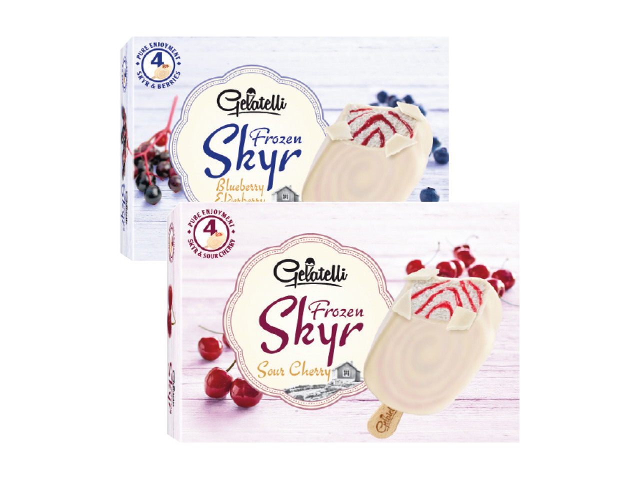Skyr Ice Creams