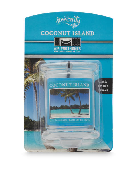 Car Freshener Coconut Island