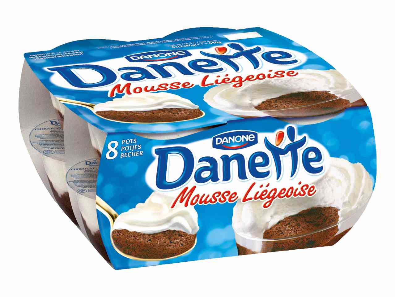 Mousse Liégeoise Danette Danone