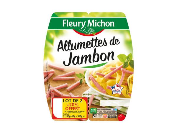 Fleury Michon allumettes de jambon1
