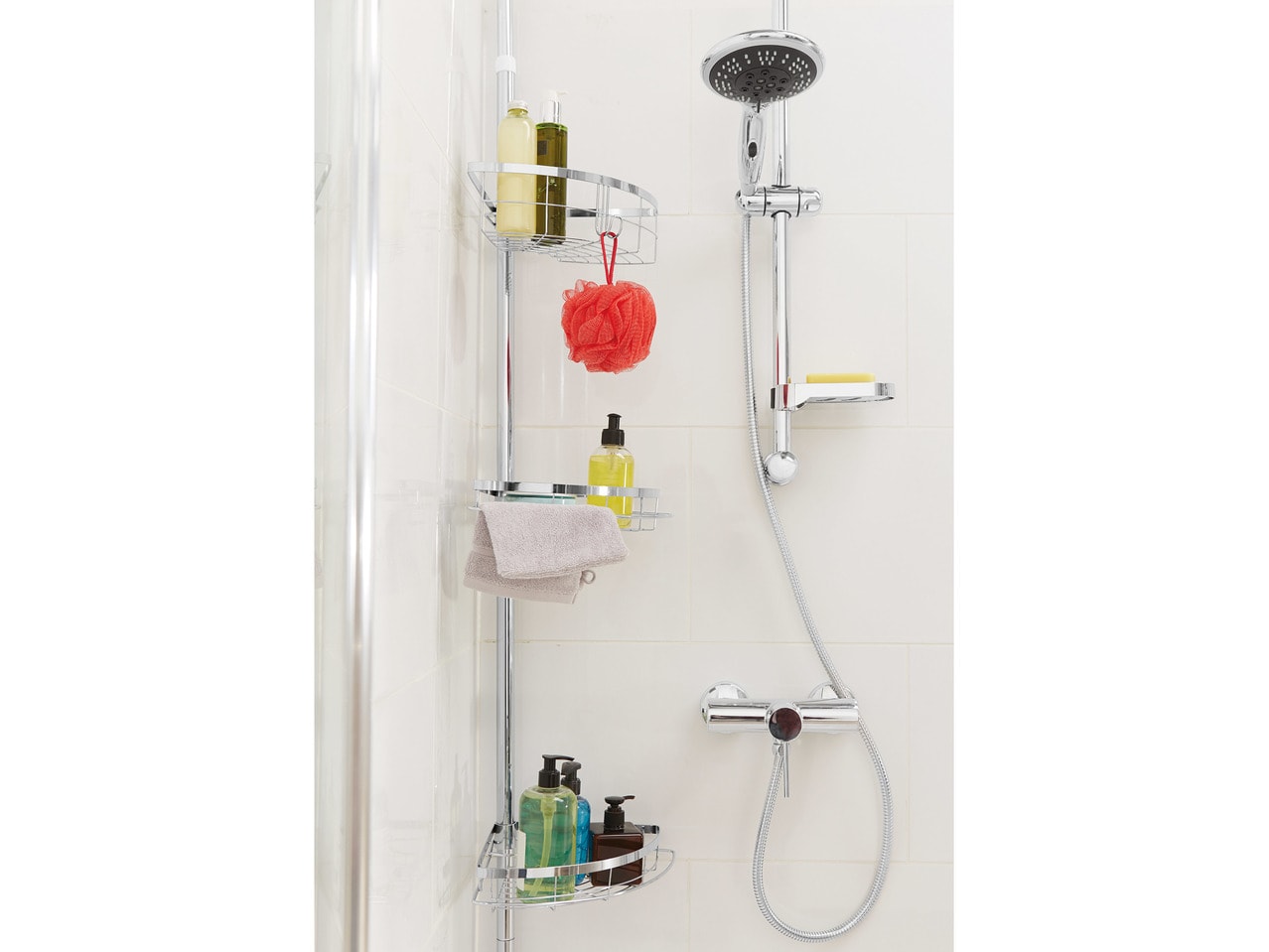 Miomare Extendable Bathroom Shelf1