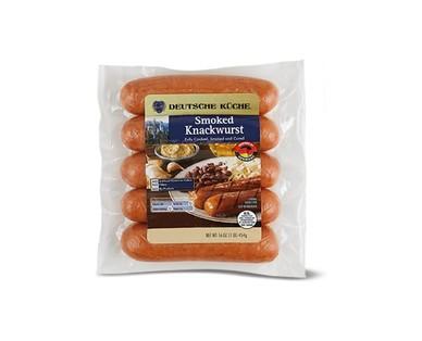 Deutsche Küche Smoked Bratwurst/Smoked Knackwurst