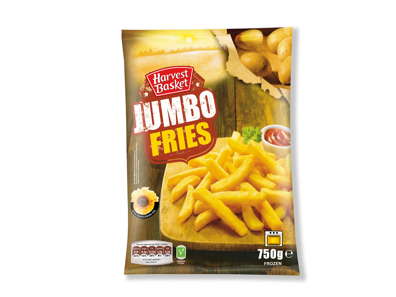 HARVEST BASKET Jumbo pommes frites