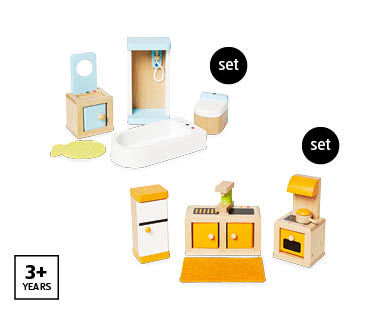 Doll's House Furniture and Household Sets